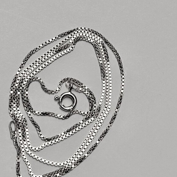 24 inch 925 Sterling Silver Italy Necklace, 925 Sterling Silver Chain - Picture 12 of 16